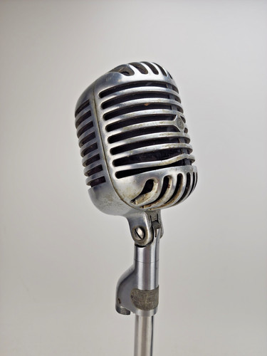 Vintage shure 55c dynamic - vintage,