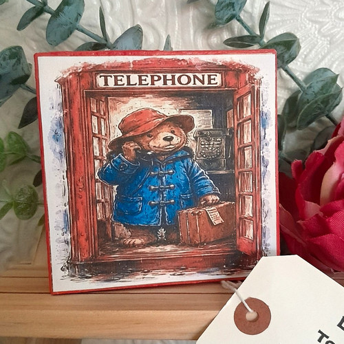 Paddington bear wooden - paddington,