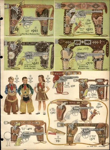 1954 paper toy - ad, 2