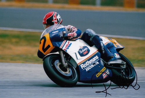 Randy mamola hand signed - mamola,