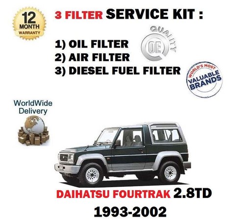 For daihatsu fourtrak dt - for, 2.8