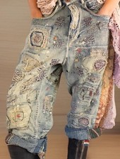 Magnolia Pearl ❤️VERY RARE 🔥SOLD OUT  💓Hommage Denims Washed Indigo NWT💖