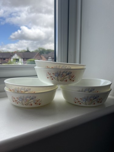 Vintage pyrex blue - 6x,