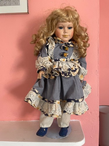 Leonardo doll porcelain with - porcelain,