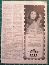1942 Avon Cosmetics print ad Romantic Mississippi Days