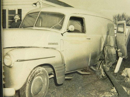 Vintage chevrolet van - vintage, real