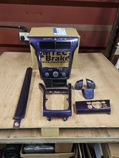 VAUXHALL ASTRA MK5 PAINTED PURPLE STEREO DASH & STEERING WHEEL TRIM KIT 
