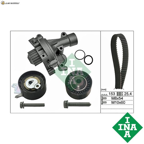 Water pump timing belt - timing, kit