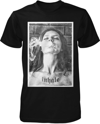 Inhale shirt smoking - t-shirt,