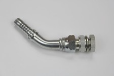 BMW M50 M52 M54 TURBO OIL RETURN TO THE ENGINE - FLANGE DRAIN SCAVENGE - 45* CNC