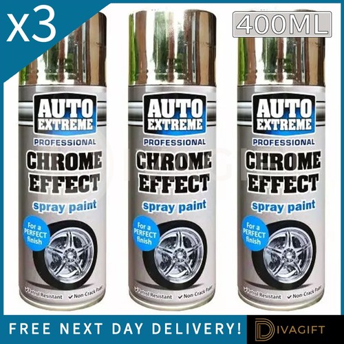 Chrome effect spray paint - 3,