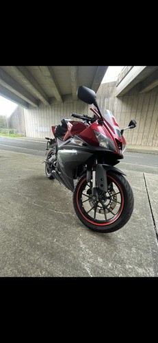 Yamaha r125 2018 red - yamaha,