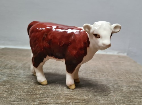 Beswick hereford calf - calf, 1827c