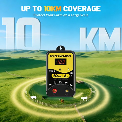 Electric fence energiser 12v - electric,