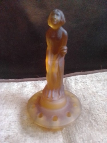 Art deco nude lady amber - deco,