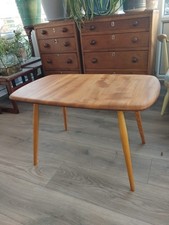 Ercol Model 213 Coffee Table Elm Blonde Side Table Mid Century Free Delivery 🚚