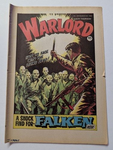 Warlord comic 389 march - comic, no