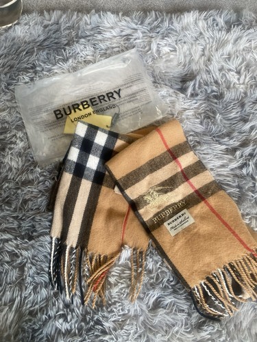Burberry cashmere scarf 100 - cashmere,