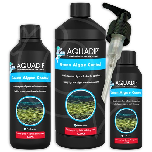 Aquadip green algae control - green,