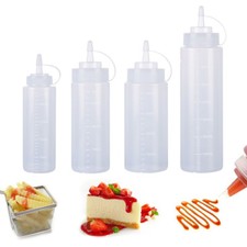 3Pack Plastic Squeeze Bottle
