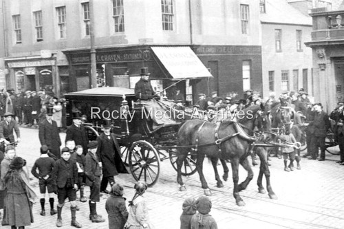 Ott horse drawn hearse - drawn,