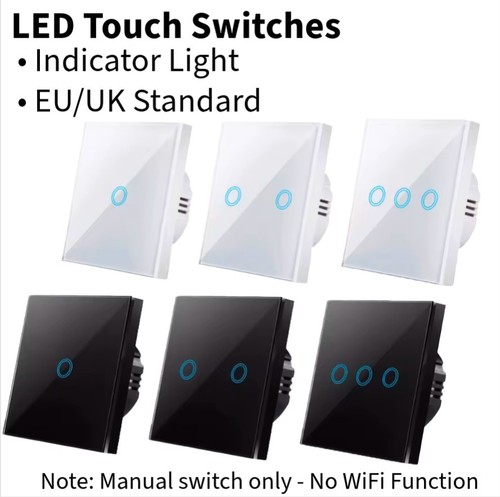 Modern led touch - modern, wall