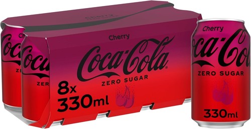 Coca cola zero - zero, cherry
