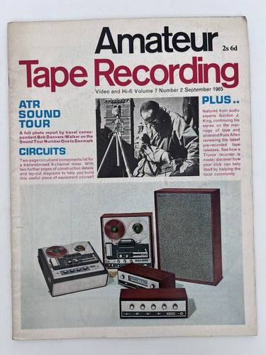 Amateur tape recording - tape,