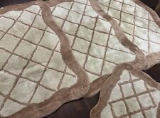 ROMANY GYPSY WASHABLES GERMAN MATS NEW MATS TOURER SET OF 4 RUGS BEIGE/BROWN  XX