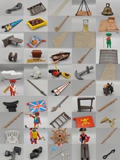Playmobil 3053 3550 3750 Old Pirate Ship - Loose Parts - Galleon - Spare Parts
