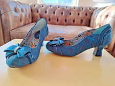 UK5/ EU38 Ruby Shoo  Rhea Teal