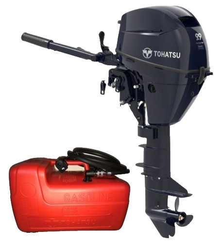 9hp tohatsu long - long, shaft