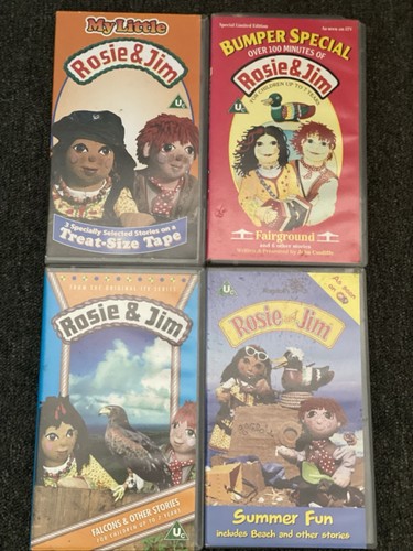 Rosie jim vhs - jim, video