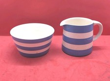 TG Green Cornishware Creamer