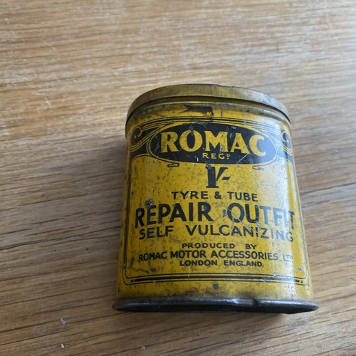Vintage romac tyre tube - romac,