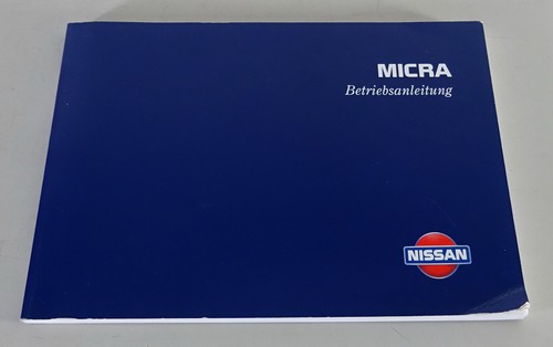 Nissan micra type k11 owner - micra, owner's
