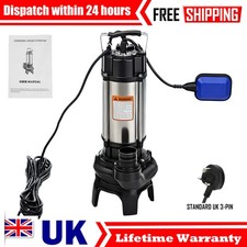 SUBMERSIBLE FLOOD WATER PUMP