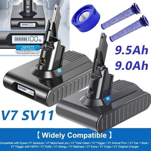 9500mah battery for dyson - battery, v7