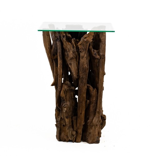 Teak lamp table side - teak,