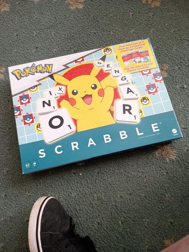 Pokemon scrabble board game - pokemon,