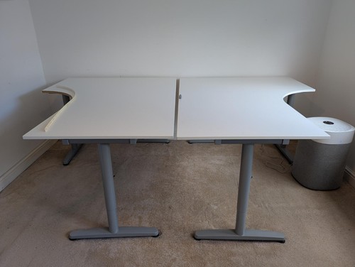 Pair ikea galant corner - of,
