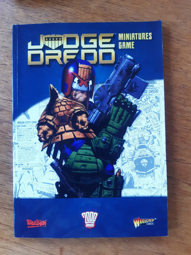 Judge dredd miniatures game - miniatures,