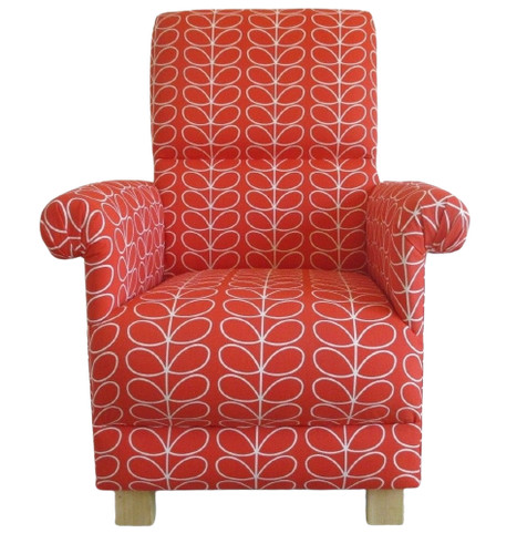 Orla kiely red - kiely, armchair