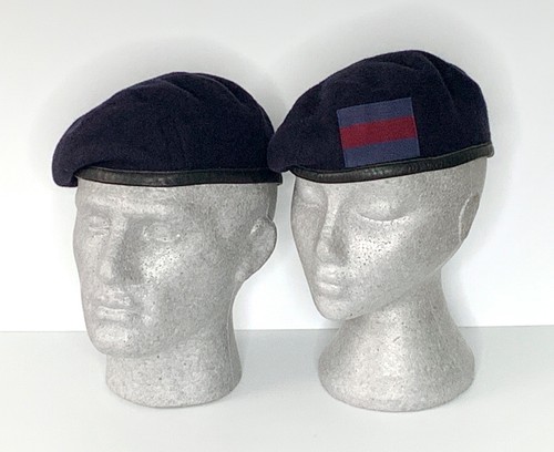 Dark blue beret - blue, beret.
