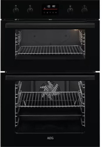 Aeg dcb535060b double oven - aeg,
