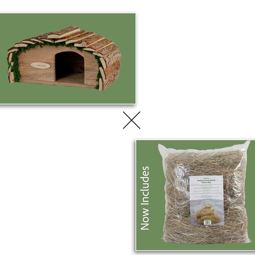 Hedgehog house with natural - house,