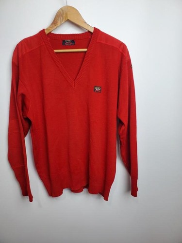 Men paul shark sweater red - &,