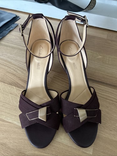 Clarks amali ice aubergine - amali,