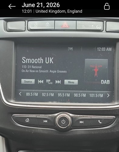 Vauxhall zafira tourer radio - vauxhall,