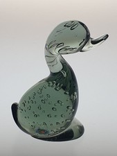 23-7. Whitefriars Glass Duck